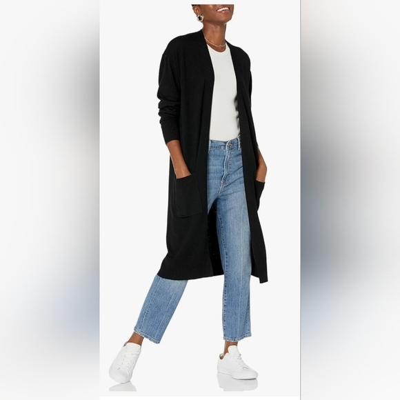 The Drop Women's Daisy Long Cardigan Sweater #1039, 1040, 1041 - Picture 6 of 11